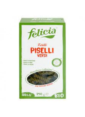 Felicia Bio Fusilli piselli verdi 250 grammi