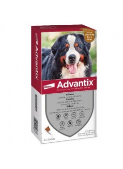 Pet Advantix cani 40-60 kg 6 pip