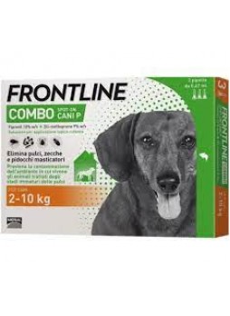 Pet Frontline Combo Cani 2-10 kg 3 pip