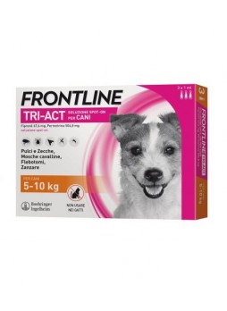 Pet Frontline Tri Act cani 5-10 kg 3 pip