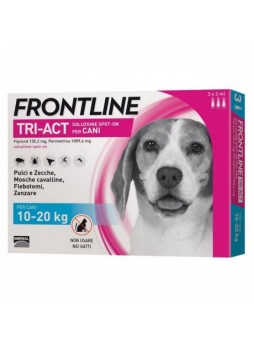 Pet Frontline Tri Act cani 10-20 kg 3 pip