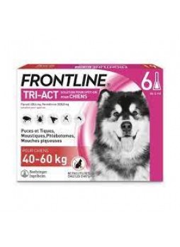 Pet Frontline Tri Act cani 40-60 kg 6 pip
