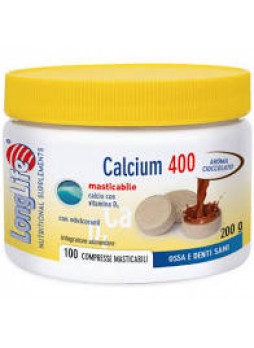 LongLife Calcium 400 cioccolato compresse