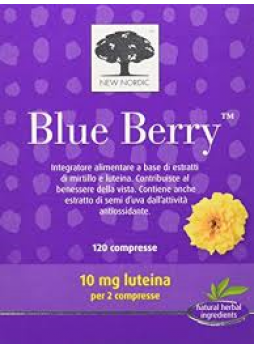 New Nordic Blue Berry 120 compresse