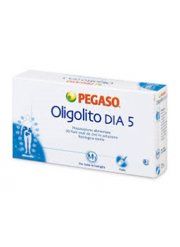 Pegaso OLIGOLITO DIA 5 (zinco-rame) 20 fiale 