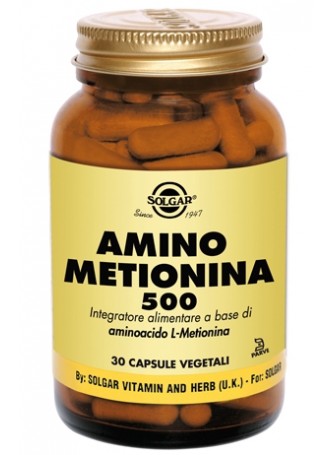 Solgar Amino Metionina 500 30 capsule vegetali