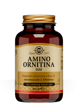 Solgar Amino Ornitina 500 50 capsule vegetali