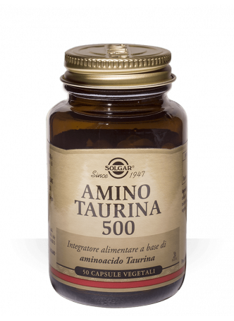 Solgar Amino Taurina 500 50 capsule vegetali
