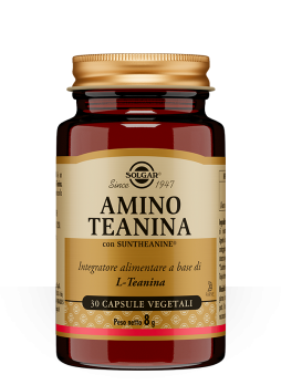 Solgar Amino Teanina 30 capsule vegetali