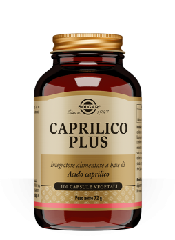Solgar Caprilico plus 100 capsule vegetali