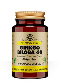 Solgar Ginkgo Biloba 60 capsule vegetali