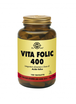Solgar Vita Folic 400 100 tavolette 