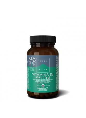 Terranova Green Child Vitamina D 3 (400 iu) 50 cps