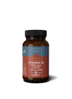 Terranova Vitamina D3 2000 IU Complex 50 cps