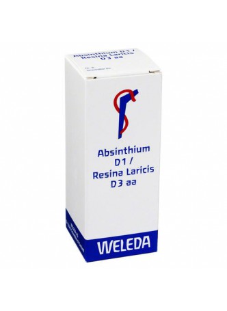 Weleda Absinthium D1 Resina Laricis D3 AA gocce 50ml sop