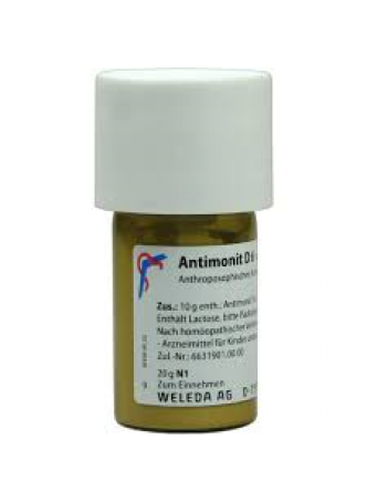 Weleda Antimonit D6 polvere 20g sop