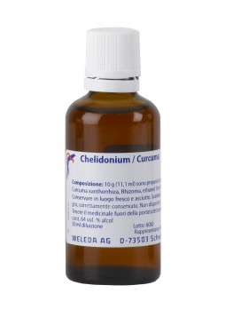 Weleda Chelidonium Curcuma gocce 50 ml sop
