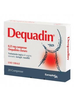 Dequadin 0,25 mg 20 cpr