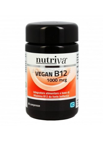 Nutriva Vegan B12 60 compresse 1000 mcg