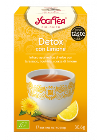 Yogi Tea Detox Bio con Limone 17 bustine